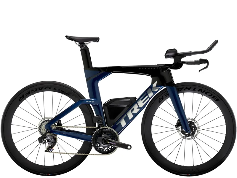 TREK Speed Concept SLR 7 AXS Triathlon Bike in Mulsanne Blue