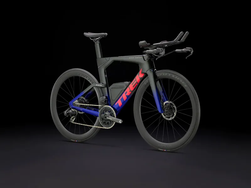 TREK Speed Concept SLR 7 AXS Trialthlon Bike in Hex Blue and Black-11