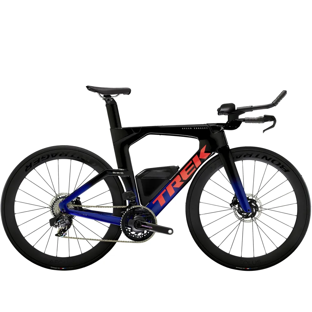Team Cycles Trek TREK Speed Concept SLR 7 AXS Trialthlon Bike in Hex Blue and Black | Interest FREE Finance & Online Refund Policy.