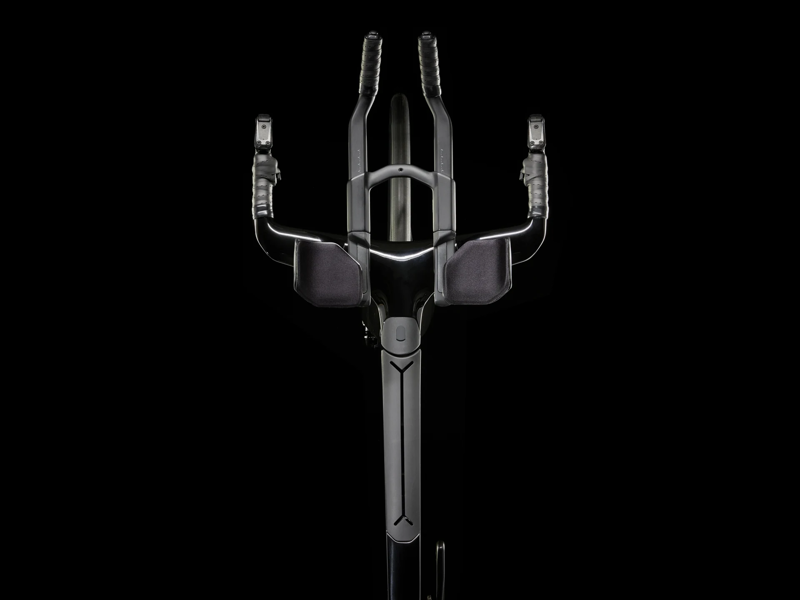 TREK Speed Concept SLR 7 AXS Triathlon Bike in Deep Smoke and Gloss Trek Black-8
