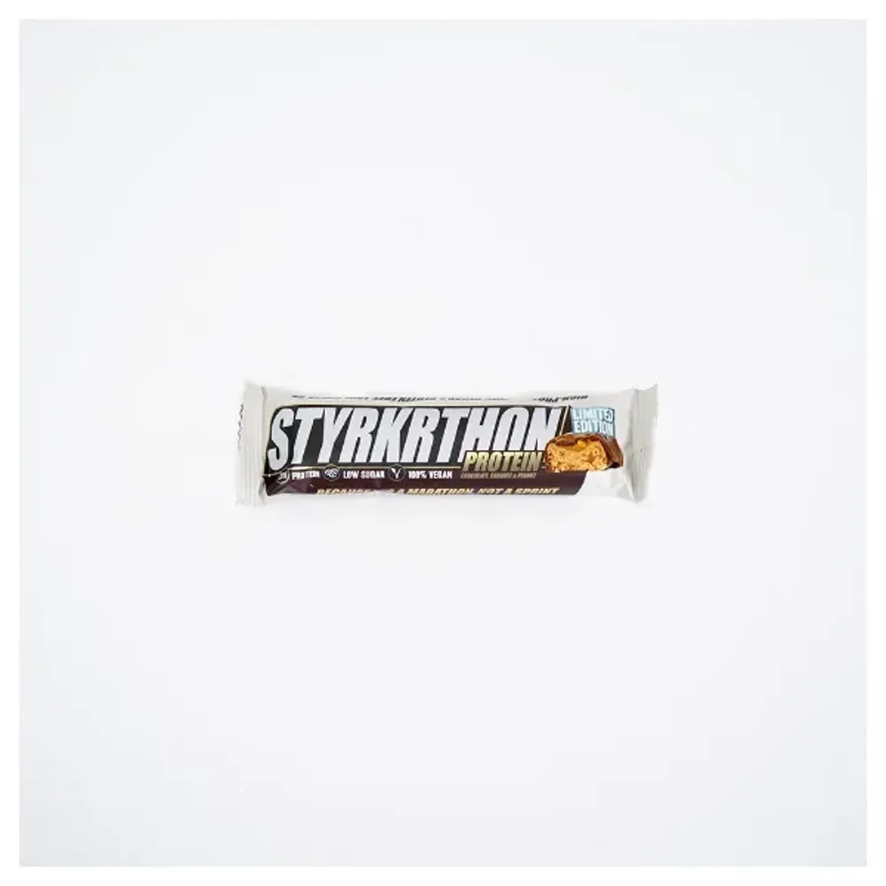 Team Cycles STYRKR Chocolate Caramel and Peanut Styrkrthon Bar | Interest FREE Finance & Online Refund Policy.