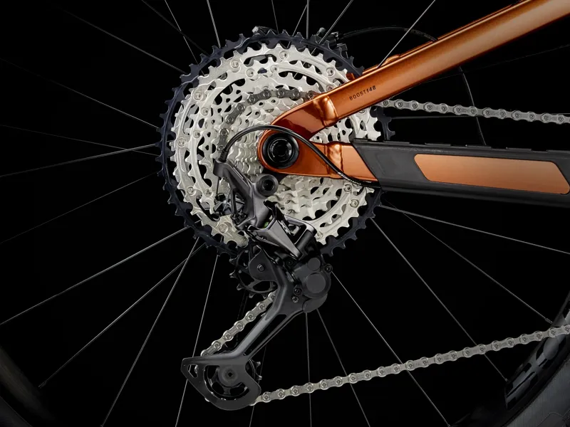 TREK Top Fuel 8 Full Suspension Mountain Bike in Pennyflake-3