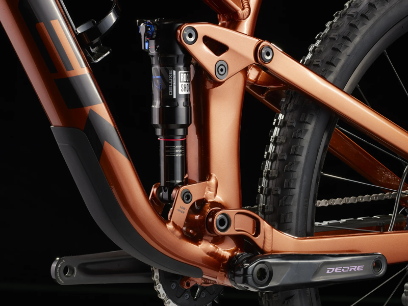 TREK Top Fuel 8 Full Suspension Mountain Bike in Pennyflake-4