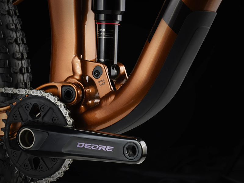 TREK Top Fuel 8 Full Suspension Mountain Bike in Pennyflake-6