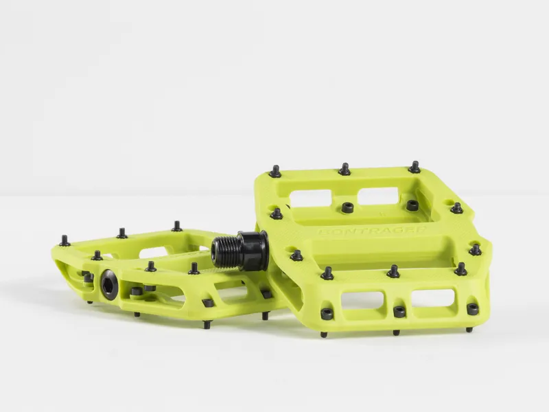 green bike pedals