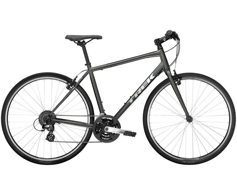 2022 Trek FX 1 Hybrid Bike in Lithium Grey