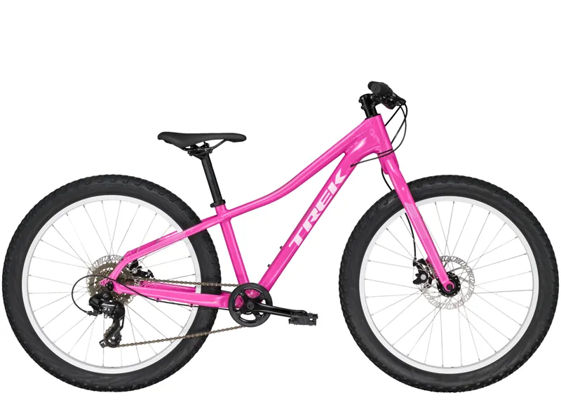 pink childs bike