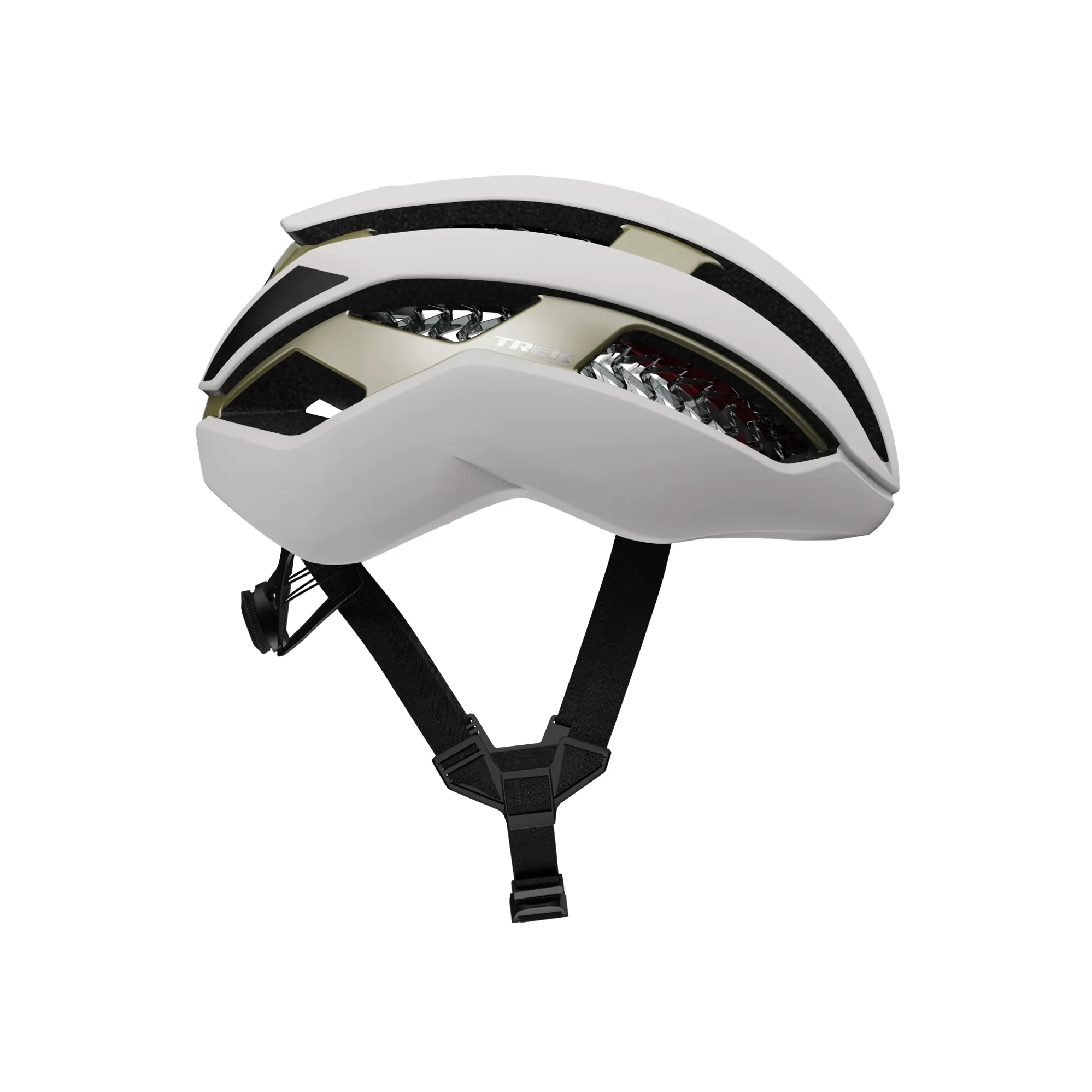 TREK Circuit WaveCel Cycling Helmet Crystal White and Supernova