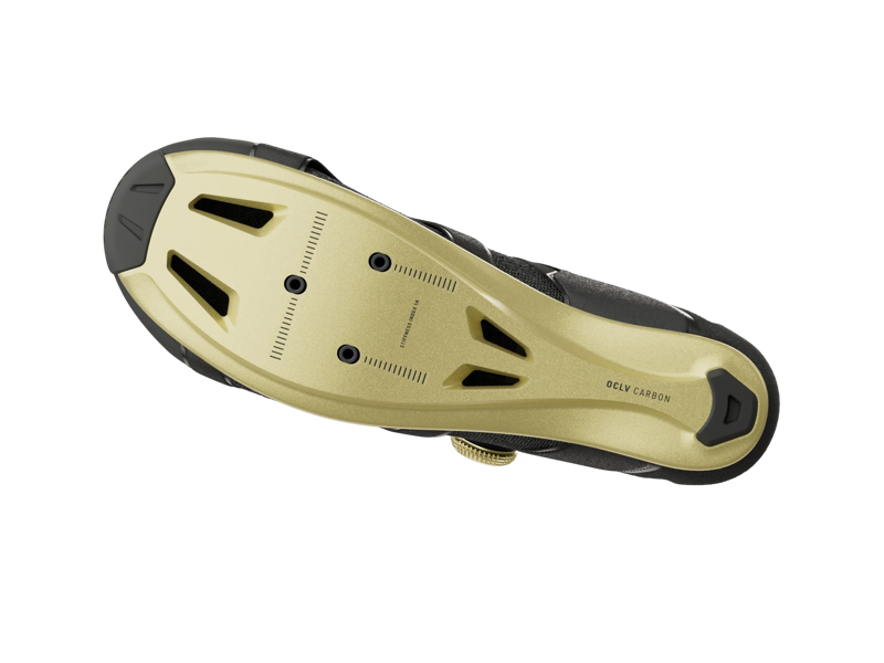 TREK RSL Knit Road Cycling Shoes in Black and Gold-2