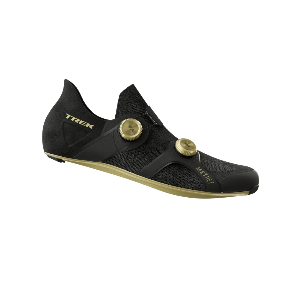 Team Cycles Trek TREK RSL Knit Road Cycling Shoes in Black and Gold | Interest FREE Finance & Online Refund Policy.