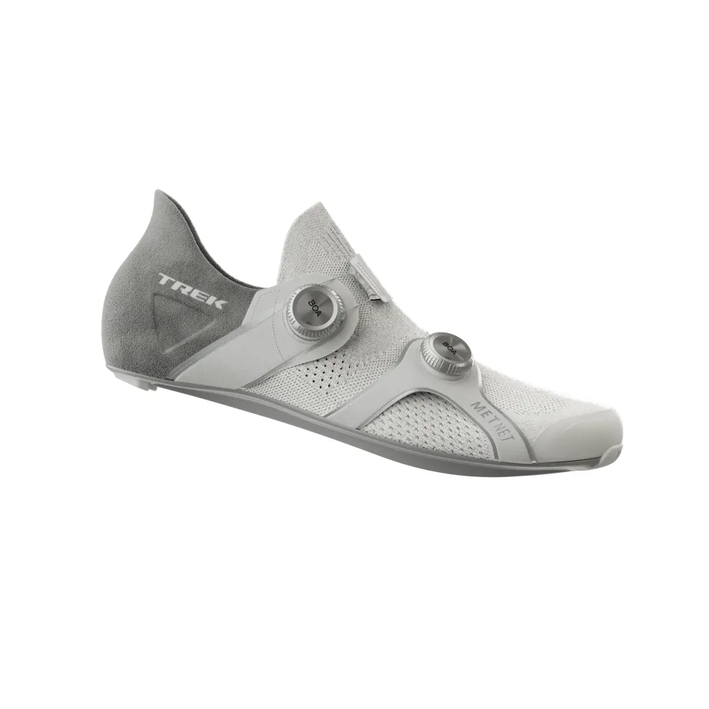Team Cycles Trek TREK RSL Knit Road Cycling Shoes in White and Silver | Interest FREE Finance & Online Refund Policy.