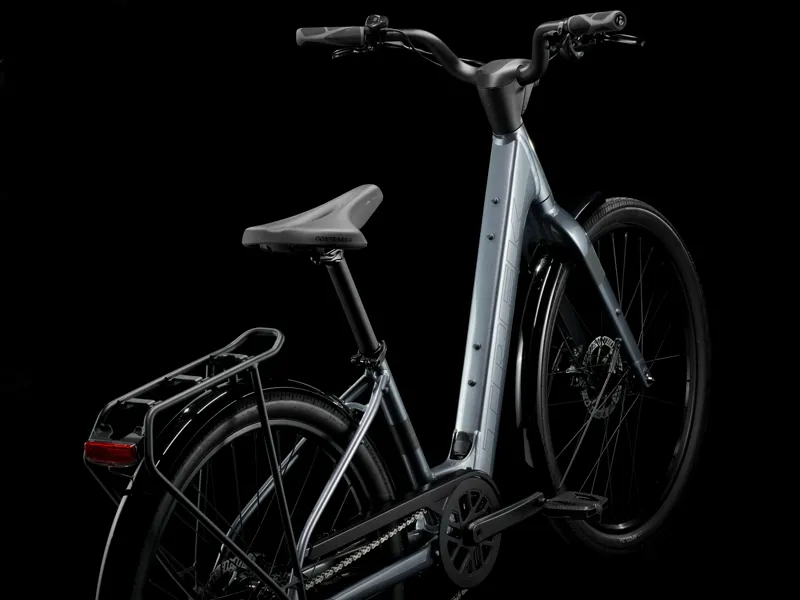 TREK Verve+ 1 Lowstep LT 250Wh Electric Hybrid Bike in Galactic Grey-1
