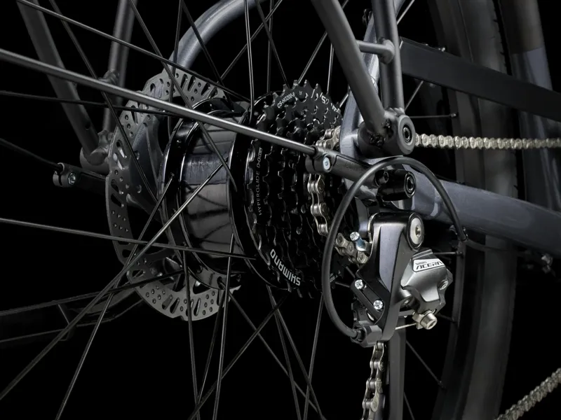 TREK Verve+ 1 Lowstep LT 250Wh Electric Hybrid Bike in Galactic Grey-2