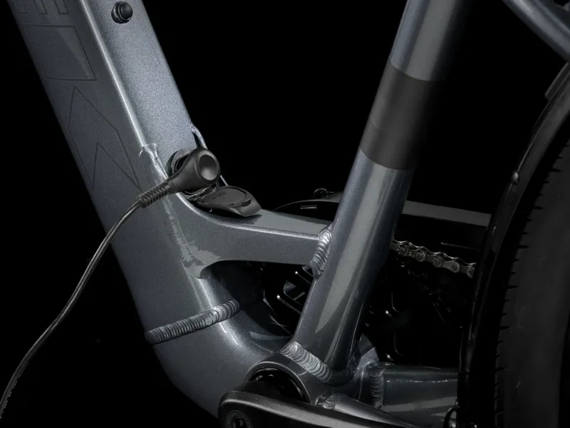 TREK Verve+ 1 Lowstep LT 250Wh Electric Hybrid Bike in Galactic Grey-3