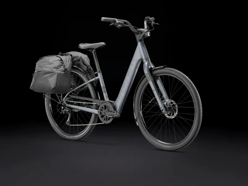 TREK Verve+ 1 Lowstep LT 250Wh Electric Hybrid Bike in Viper Red-11