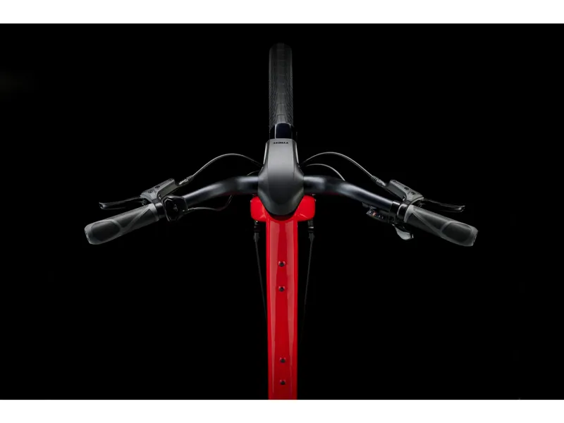 TREK Verve+ 1 Lowstep LT 250Wh Electric Hybrid Bike in Viper Red-5