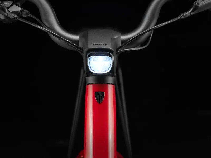TREK Verve+ 1 Lowstep LT 250Wh Electric Hybrid Bike in Viper Red-6