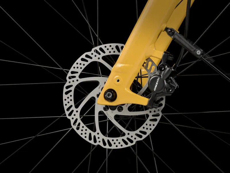 TREK Verve+ 1 Lowstep LT 250Wh Electric Hybrid Bike in Baja Yellow-8