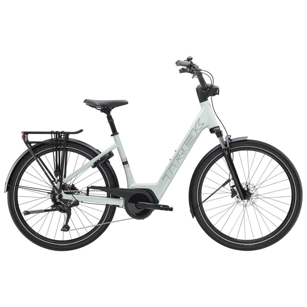 Team Cycles Trek TREK Verve+ 2 Lowstep 250Wh Electric Hybrid Bike in Plasma Grey | Interest FREE Finance & Online Refund Policy.