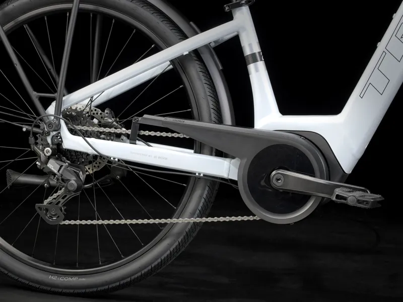 TREK Verve+ 2 Lowstep 250Wh Electric Hybrid Bike in Plasma Grey-5