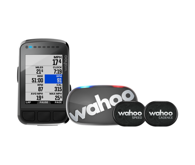 Wahoo ELEMNT Bolt V2 GPS Cycling Computer Bundle
